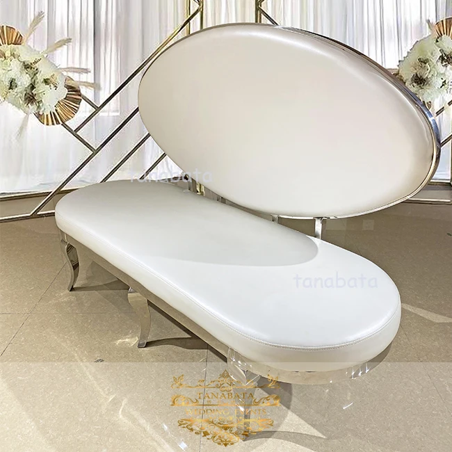 event furniture 3 seaters metal legs wedding chairs for bride and groom sofa chair