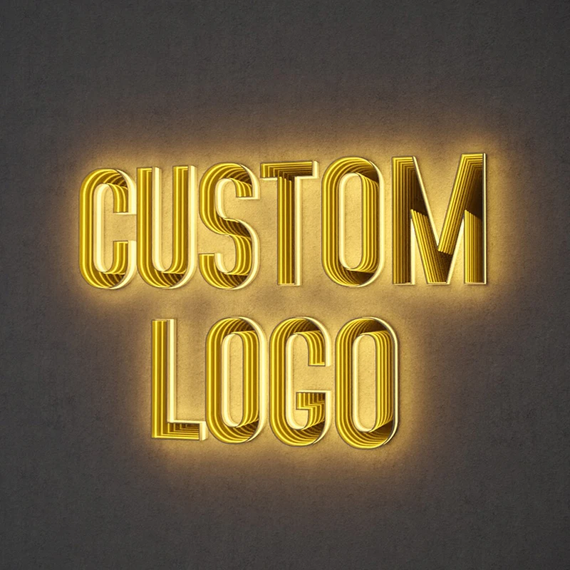 Custom 3D Infinity Mirror Letters,Custom Infinity Mirror logo,Personalized Infinity Mirror LED for Bar/Salon/Business wall decor