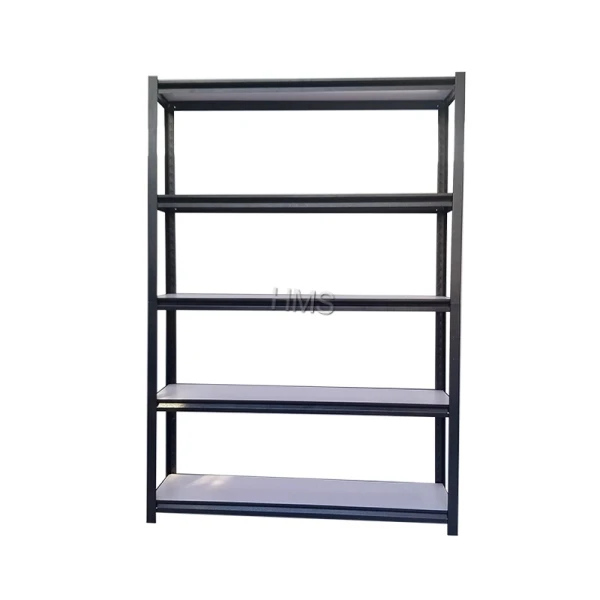 Storage Rack Slotted Shelf Warehouse Light Duty Boltless Rivet Angle Shelving For Garage