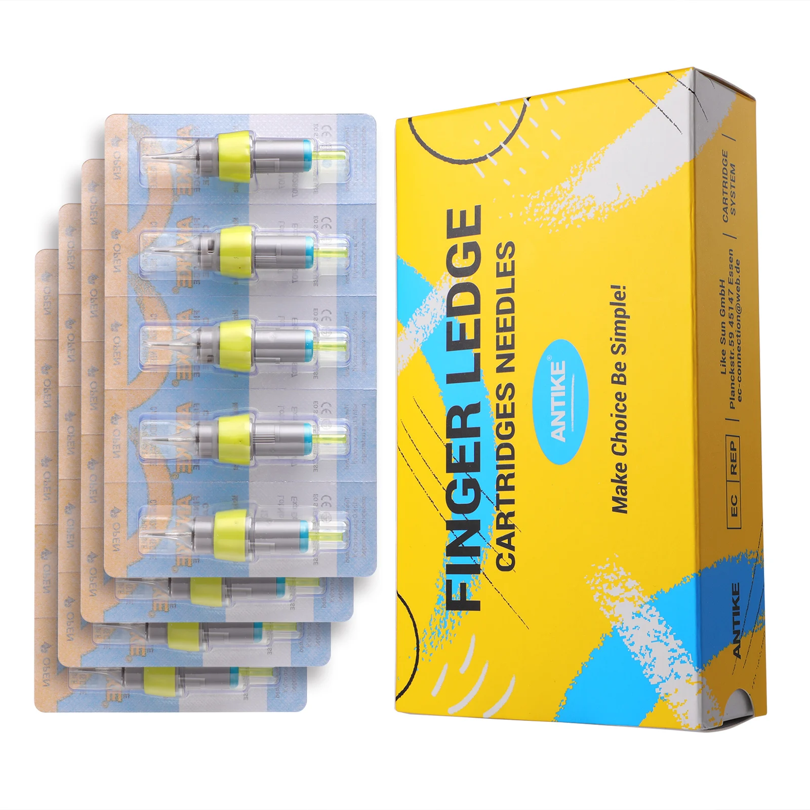 PRIVATE LABEL Tattoo Needle Cartridges Microblading Tattoo Needles Disposable Tattoo Needle Cartridges