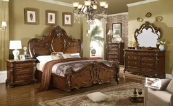 America style  hand carved luxury bedrooms WA208