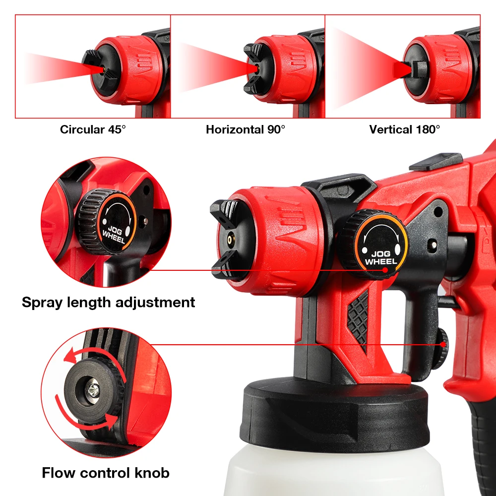 Makita 18V Battery-Powered Airless Painting Machine Electric Spray Gun without Battery Industrial Application Pressure Feed Type