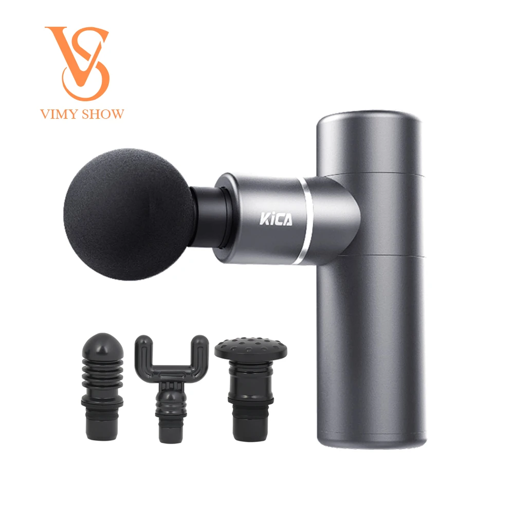 KICA Mini Size Massagers Muscle Massage Gun Muscle Pain Relief Athletes Rechargeable Percussion Portable Handheld Fascial Gun