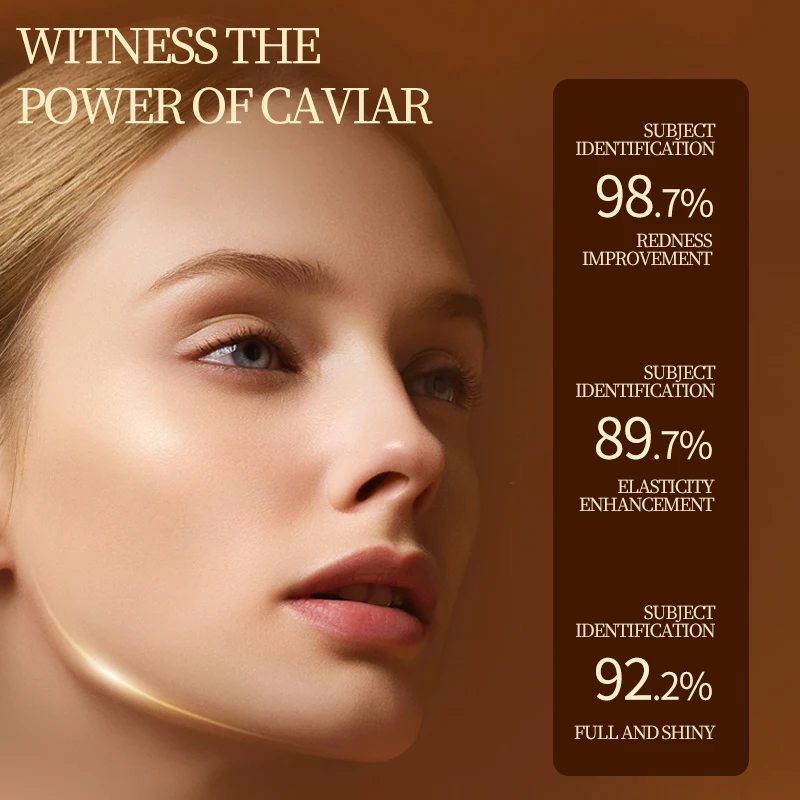 Custom Luxury Korean Facial Mask Sheet Caviar Anti Wrinkle Bio Collagen Skin Care Face Mask