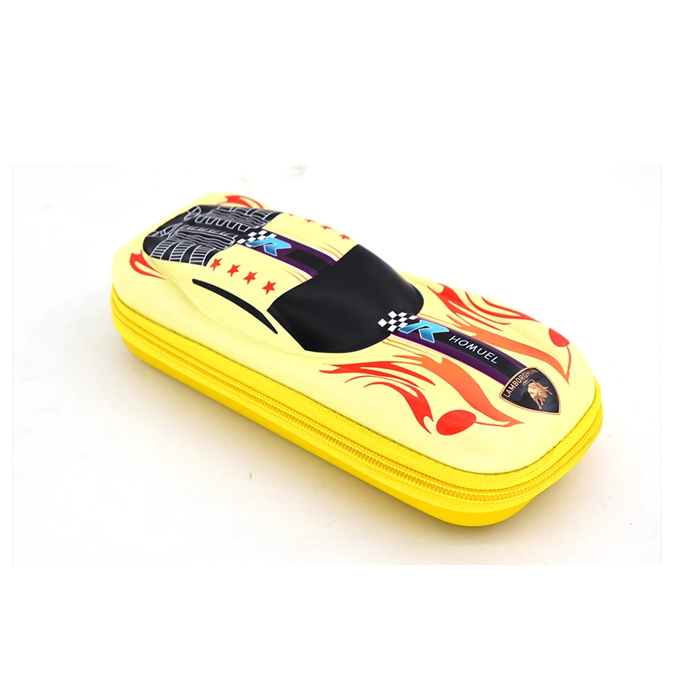 Hot Sale In Stock Hardtop EVA Pencil Case Pu Fashion Sport Car Pencil Case