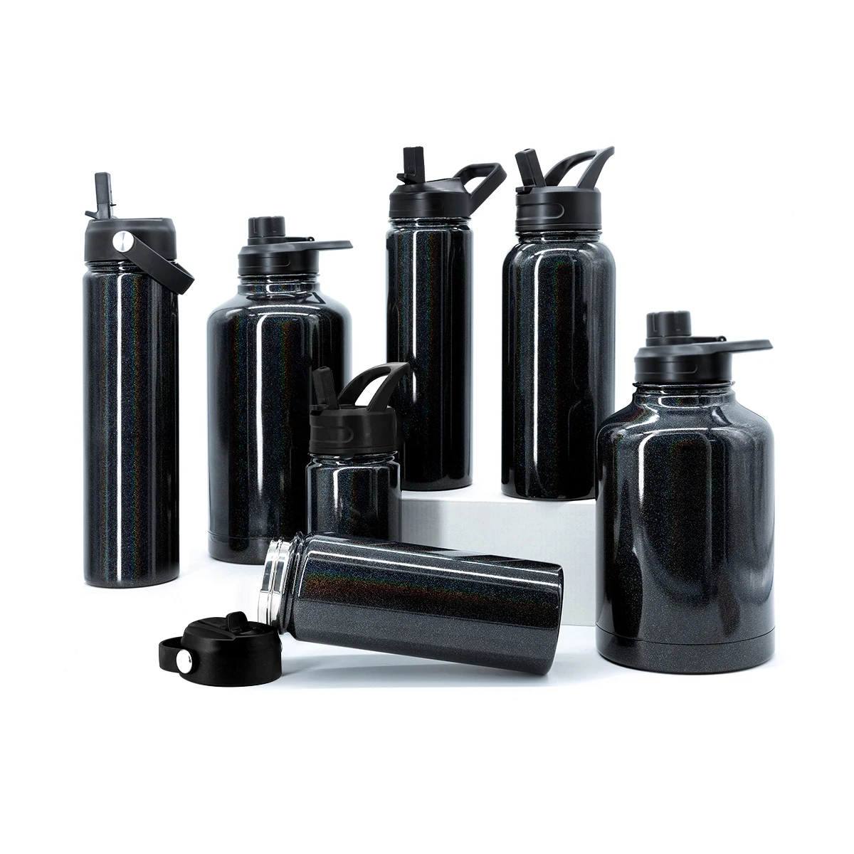 
Custom Powder Coated High Quality Stainless Steel Sport Water Bottle Custom Sports Drinks Bottle 
