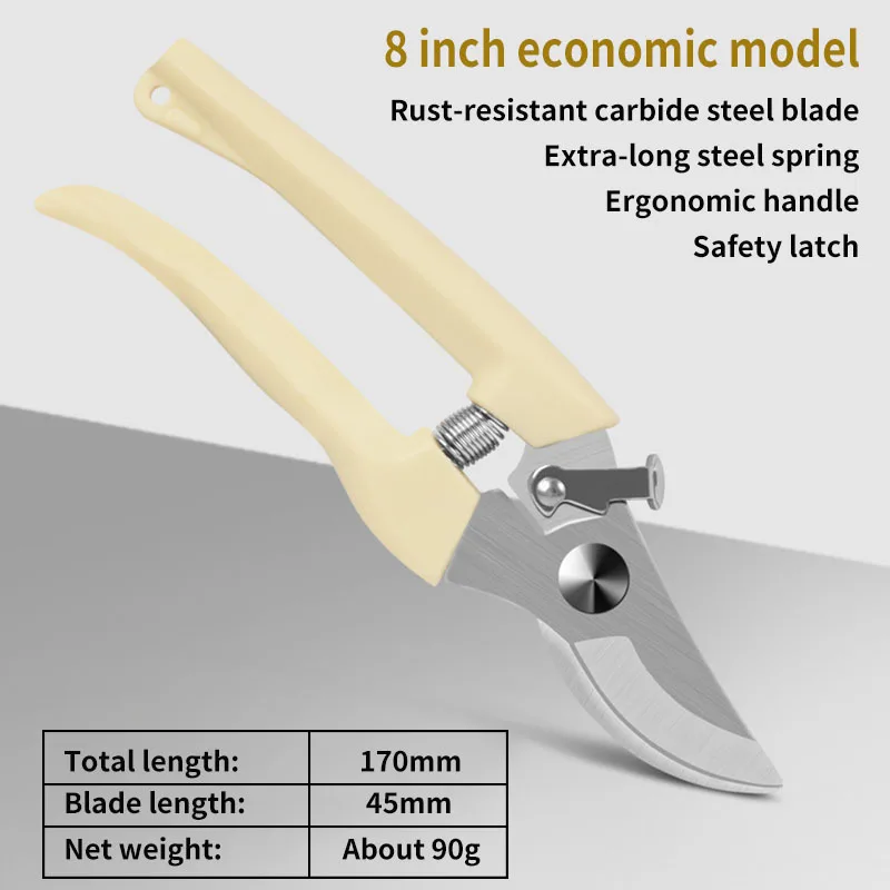 Garden Tools Pruning Shears Thick Branches Tree Branch Shears Multifunctional Household Labor-saving Fruit tree Branches Scissor