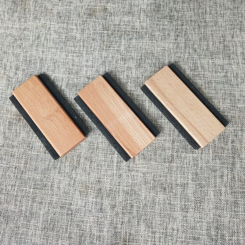 Wooden Fabric Cashmere Sweater Lint Remover Trimmer Shaver Manual Portable Comb