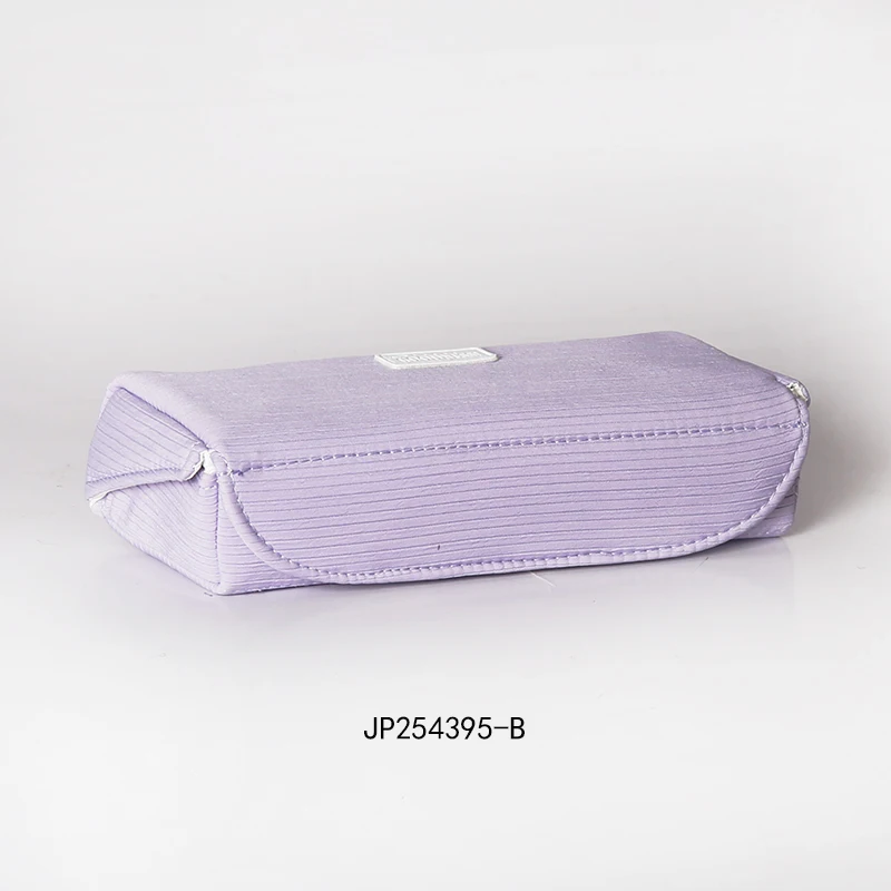 Simple style solid color pencil case pouch Large capacity pencil case for children Magnetic buckle Pencil box for kids