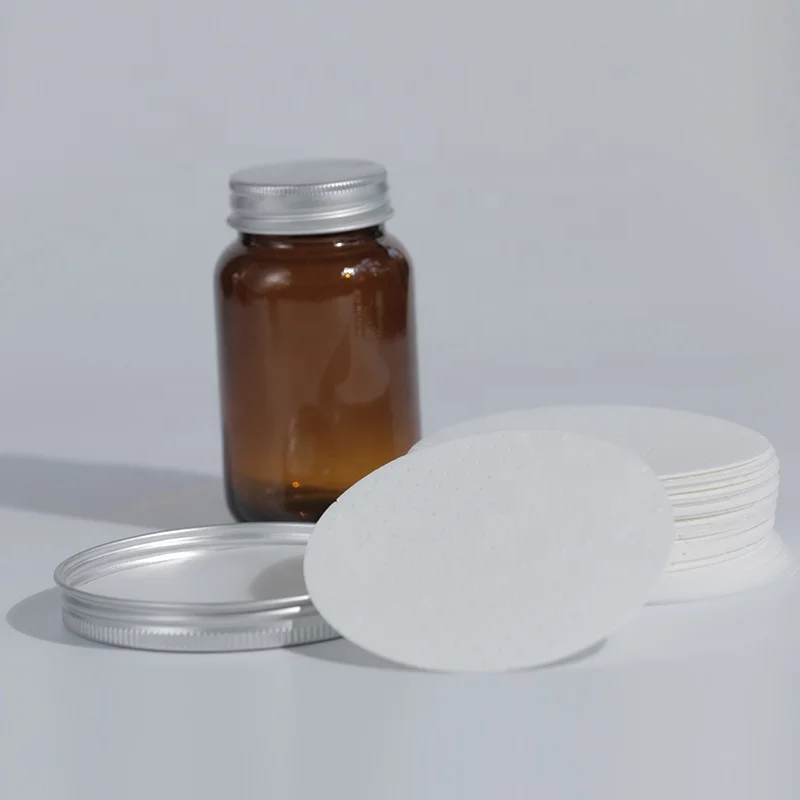 Customized printing logo induction seal liner gasket for plastic bottles containers jars lid