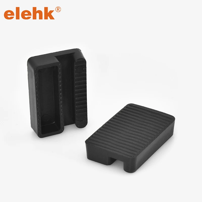 ELEHK Factory Black Plastic Glass bridge Channel packer for Window Glazing