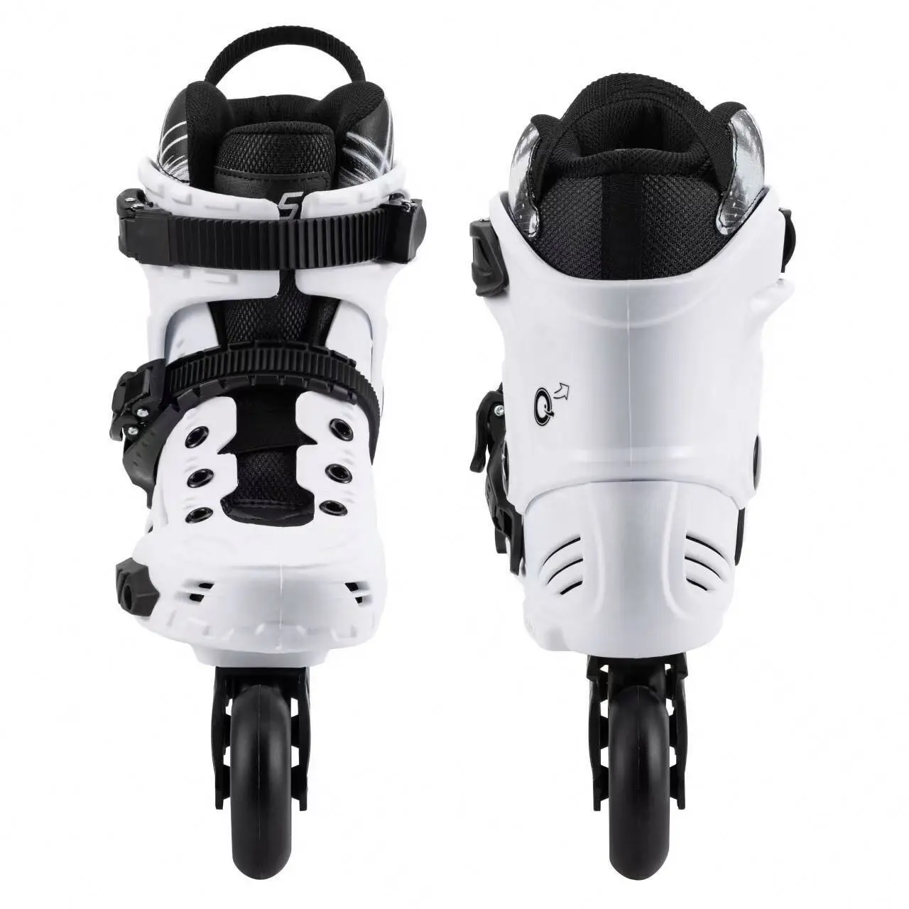 High Quality OEM Flashing Roller Skate Shoes with Leather Vamp Wholesale Rental Quad Roller Skates