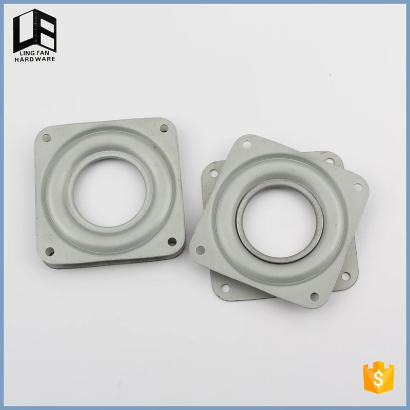 3 inch Square Rotating Swivel Plate Metal  Bearing Turntable Lazy Susan