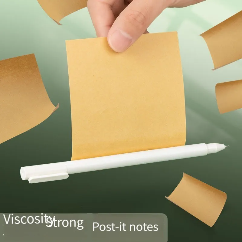 Deli 21709  high quality sticky notes strong office sticky note book small book Memo stickers blank n times Office