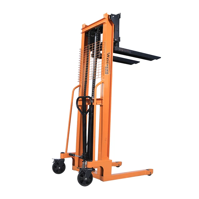 High Quality 2m 3ton hydraulic manual forklift stacker for Warehouse handling