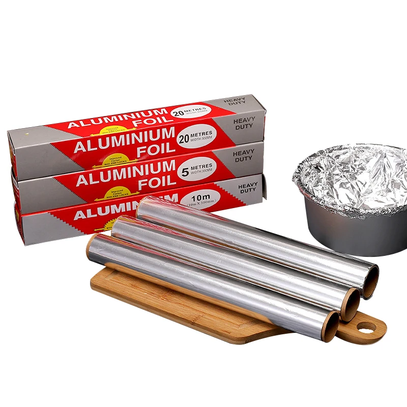 Kairui Kitchen Cooking Disposable Heat-resistant Tin Foil Oven Thickened Aluminum Foil Barbecue Baking Paper