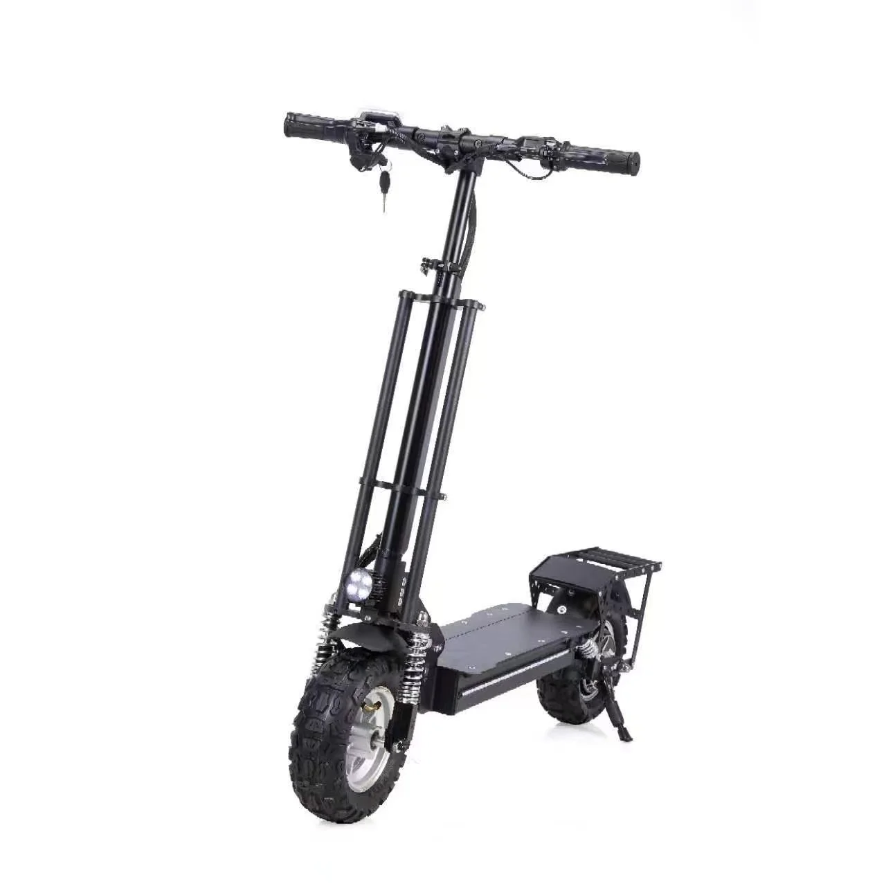 10 Inch Factory wholesale 60V 3200W  dual motor off road fast speed 80km/h adult 2wheel standing up electric motorcycle scooter