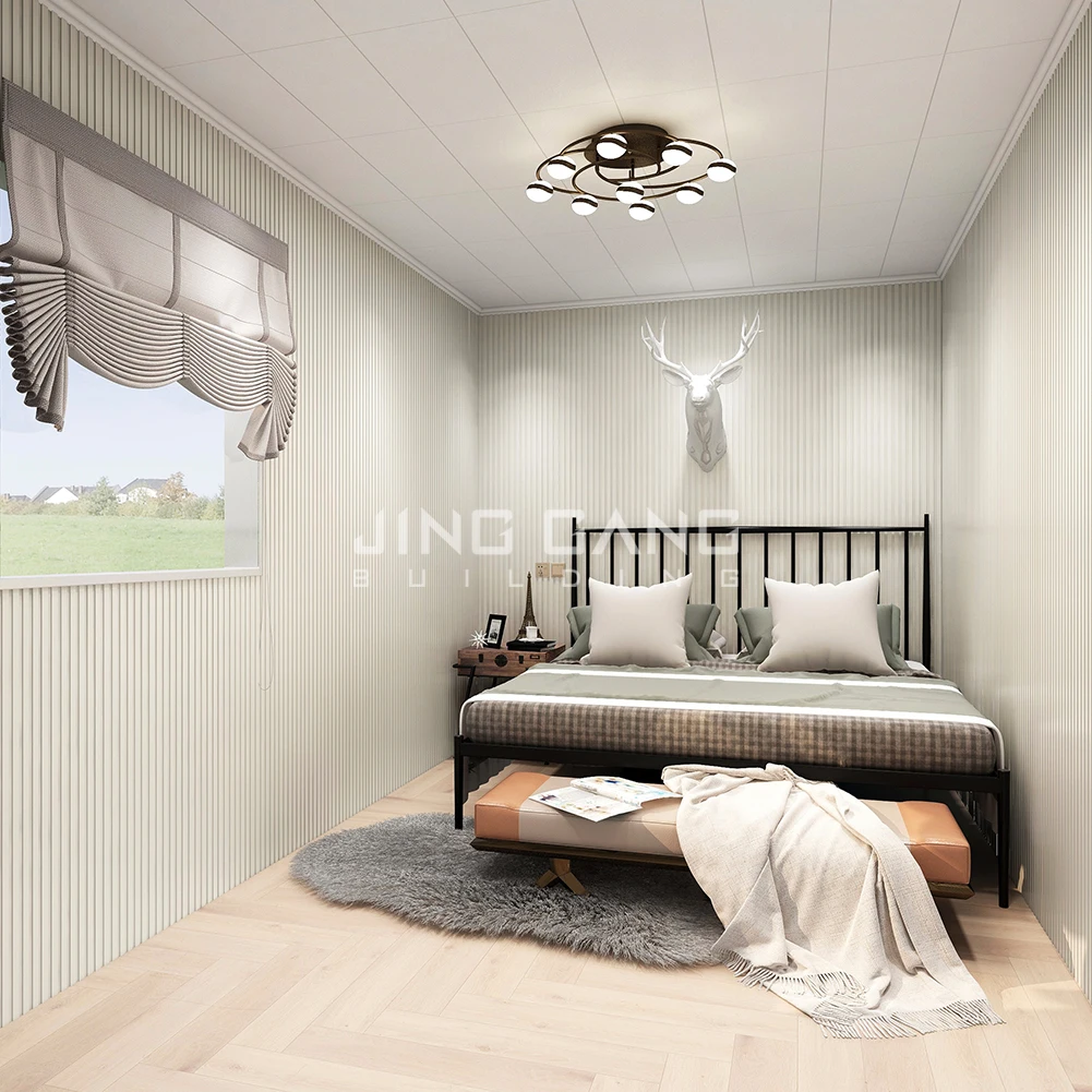 JG Customized Depot Prefab Homes Luxury Modern Modular Prefab House Quick Concrete Houses for Living