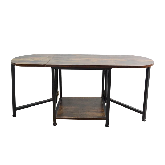 
Modern Metal Practical Simple Multifunctional Foldable Desk Coffee Table 