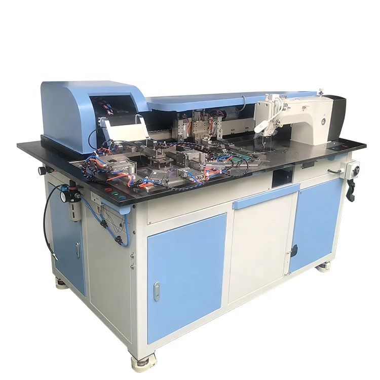 Automatic jeans patch pocket welting sewing machine pocket setter