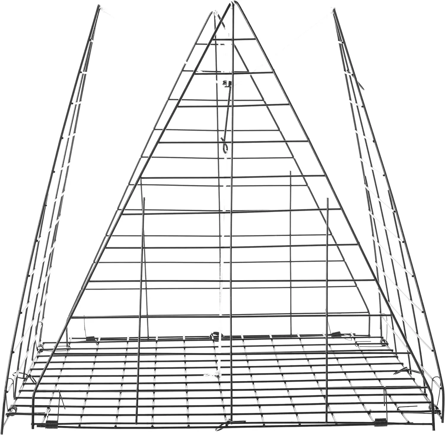 Steel vinyl coated Eagle claw crab trap drop net