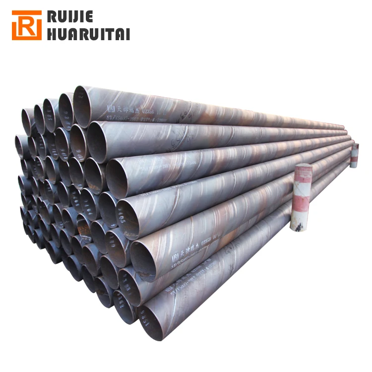 China manufacturer carbon spiral steel pipe for drip irrigation x42 x56 x60 x70 x80 welded tube