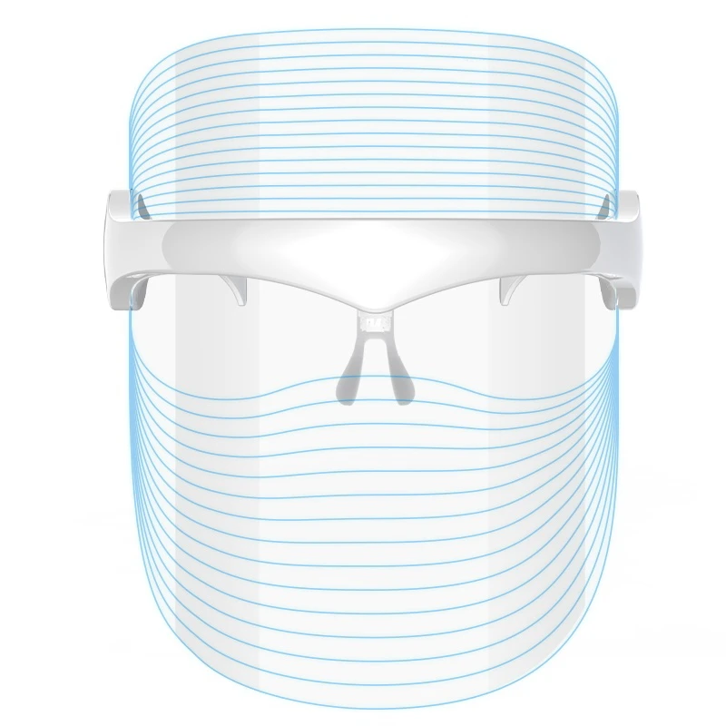 2021 led face mask therapy Photon led 7 color face mask light facial skin led beauty face mask