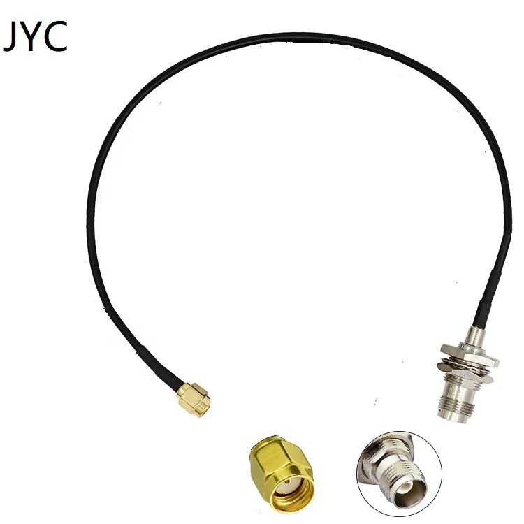 TNC Male to SMA RP male Low Loss RG316 RF Pigtail Jumper Cable Assembly RG174 rg 6 coaxial cable