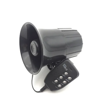 2020 новый супер громкий 7 тонов 100 Вт 12 в дБ Микрофон громкоговоритель сигнал тревоги гудок для грузовика автомобиля поезда лодки