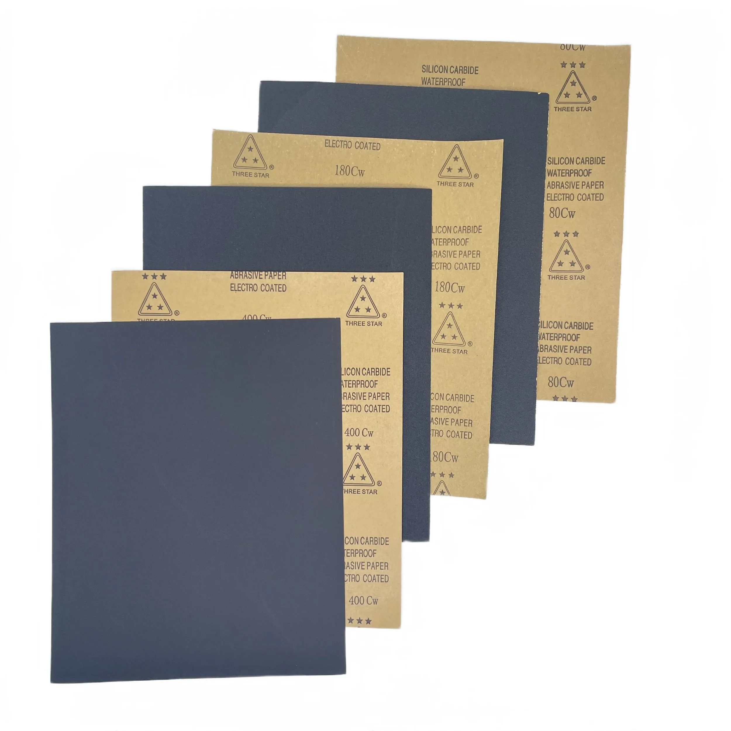 Aluminum Oxide Sandpaper Sheet for Polishing 230 Mm 60 Grit Sanding Paper 20 Years Rectangle Sand
