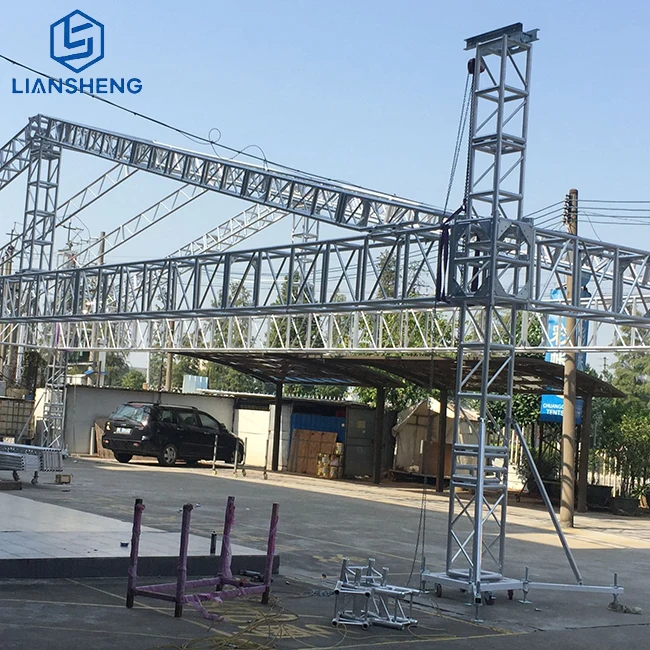 Factory Direct Price High Quality Aluminum Alloy Heavy Duty Spigot Truss for lighting and outdoor event