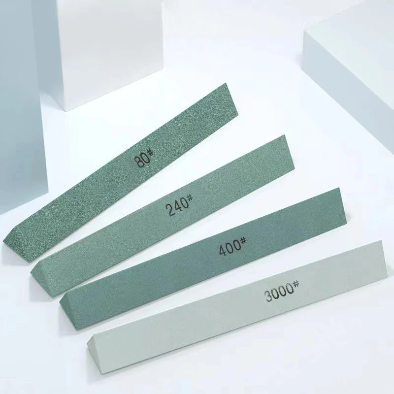 Треугольный точильный камень Полировочная палочка абразивный кремниевый карбидный