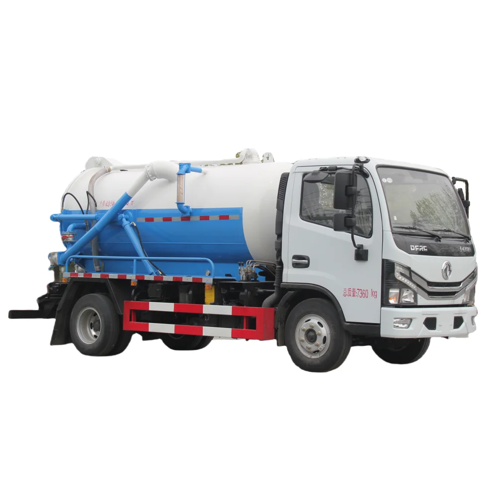 Dongfeng 8000л грузовик для всасывания сточных вод 4 х2