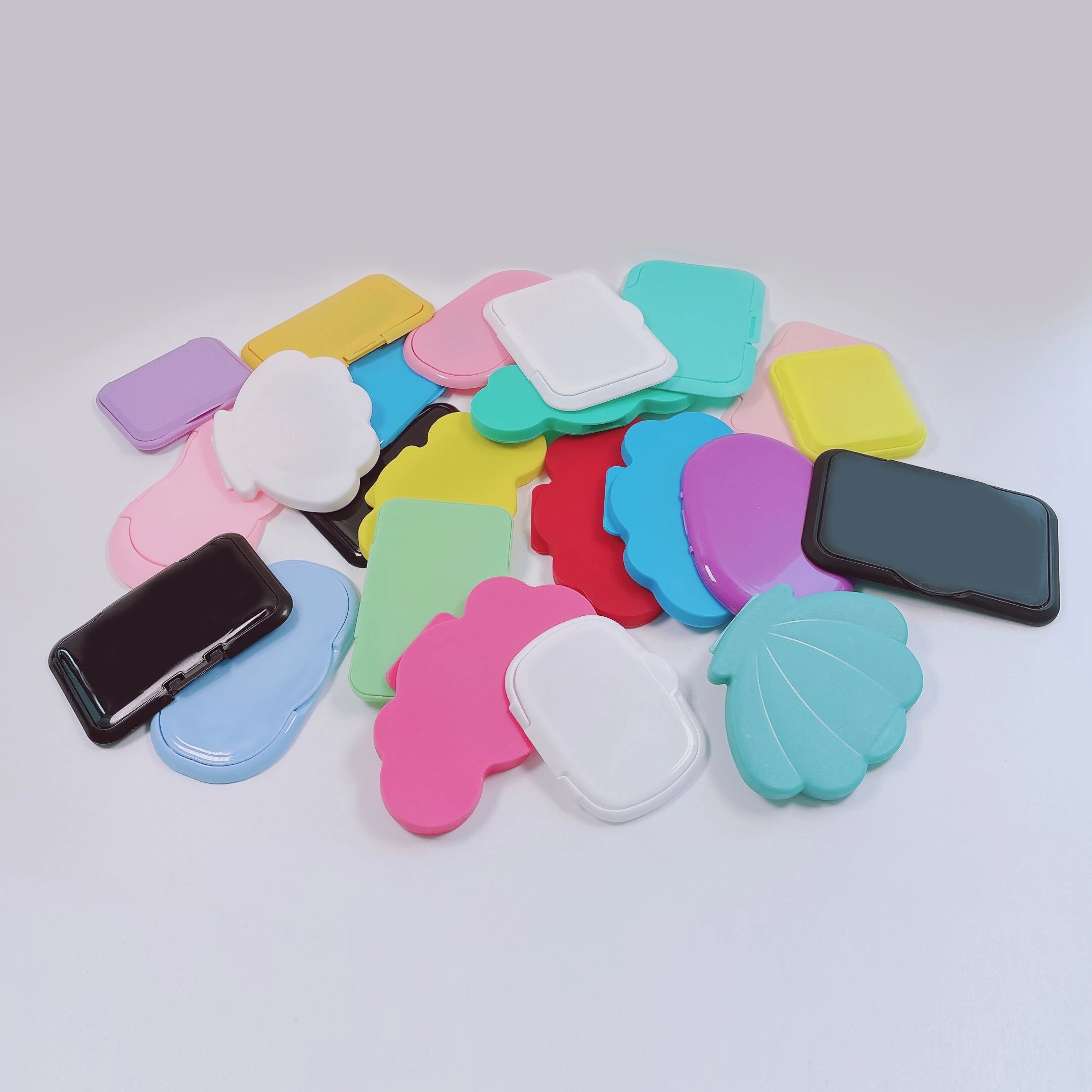 wipes flip top lid pp plastic cap cover of wet wipes eco packaging custom lid for baby wet wipes case