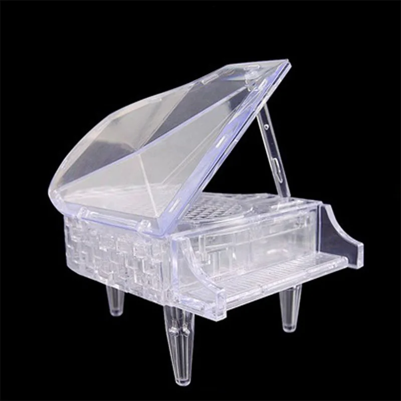 piano crystal building blocks gift educational toys 3D crystal Puzzle