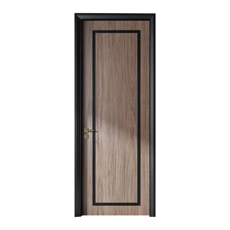 Simple Design Cheap Price Wood Door House Interior Door Melamine Wooden HDF doors