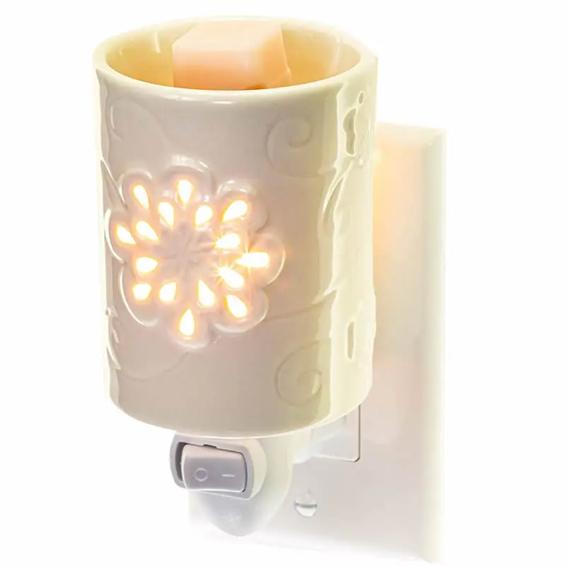 Mosaic   Warmer Candle Plug in Wall Aroma Wax Warmer Indoor Used Aromatherapy Candle Warmer