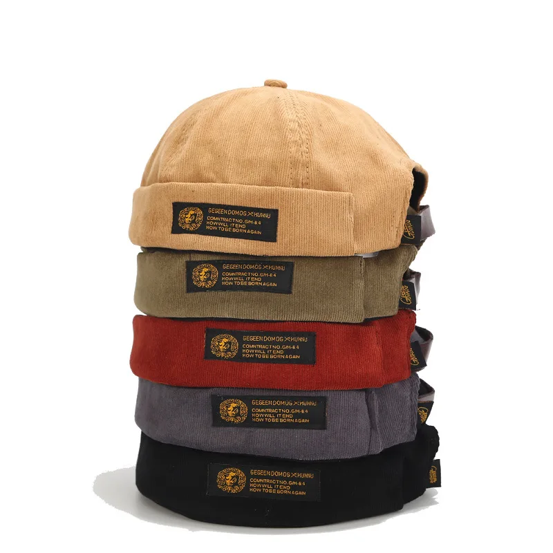 
New custom corduroy vintage landlord hat 