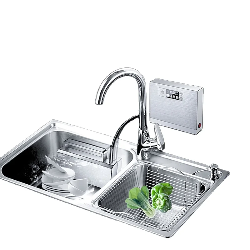 110 В/220 В ультразвуковая посудомоечная машина для домашнего использования Автоматическая портативная раковина небольшая посудомоечная машина на заказ
