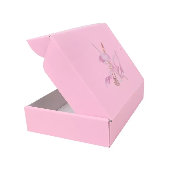 Recycled Custom brand logo Paper Box Color Printed Corrugated Clothing Packaging Gift Folding Airplane Box
