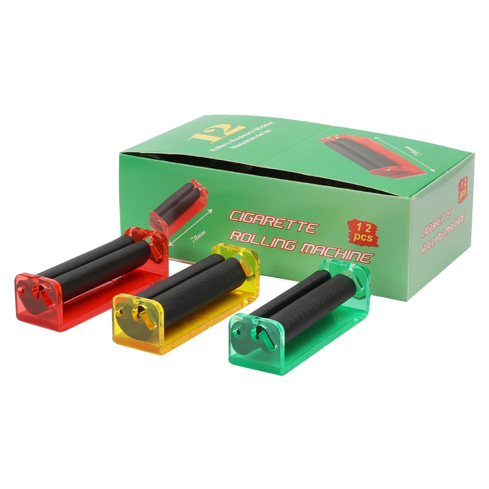 Futeng Plastic Cigarette Rolling Machine Wholesale 78mm Tobacco Roller Cigarette Rolling Machine Manual Smoking Accessories