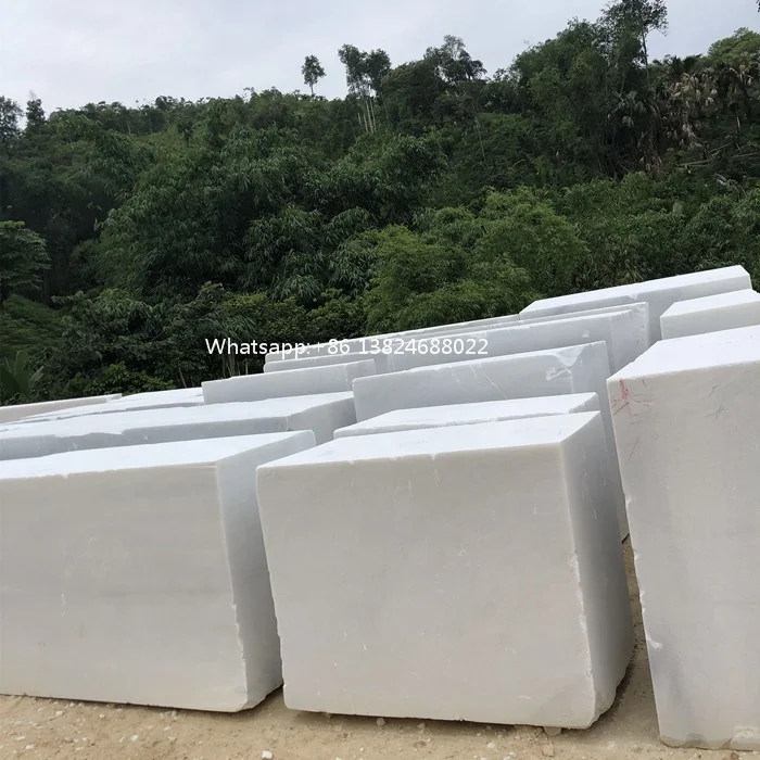 
Pure white marble slabs and stone blocks cut to size from vietnam suppliers 