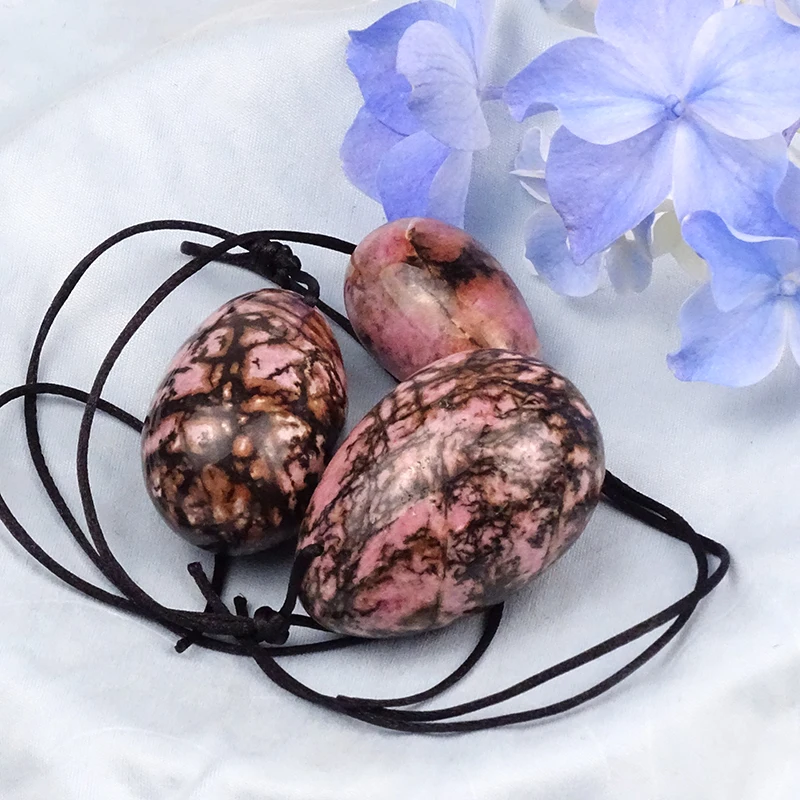 
2021 New arrival jade crystal yoni eggs set jade toy ball for women kegel vaginal exercise 