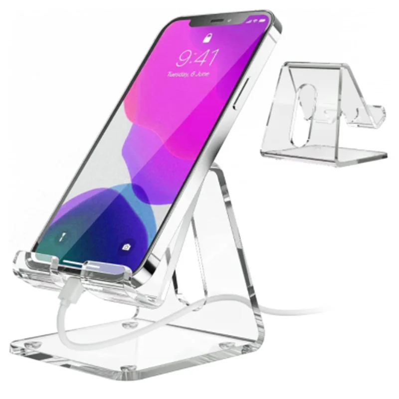 Розничная продажа, высококачественный акриловый держатель-подставка для мобильного телефона, цифровой продукт