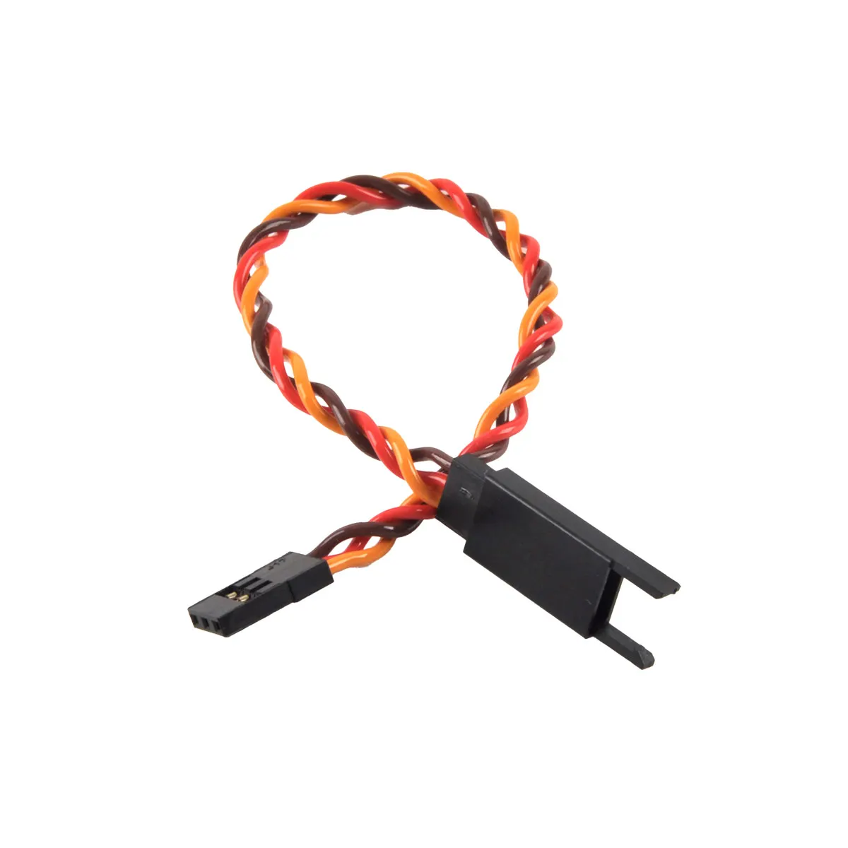 High Durability Servo Extension Wire Anti-Drop Hook & Anti-Interference Adapter Cable For RC Fixed-Wing Plane Aircraft