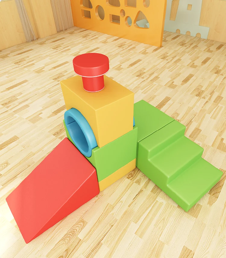High quality Foam soft play wholesale with mat floor soft play gym