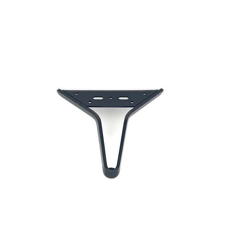 Adjustable Iron Furniture Leg 12cm Height Pata de Metal para Sofa Furniture Hardware Chrome Metal Legs for Sofa Steel Leg