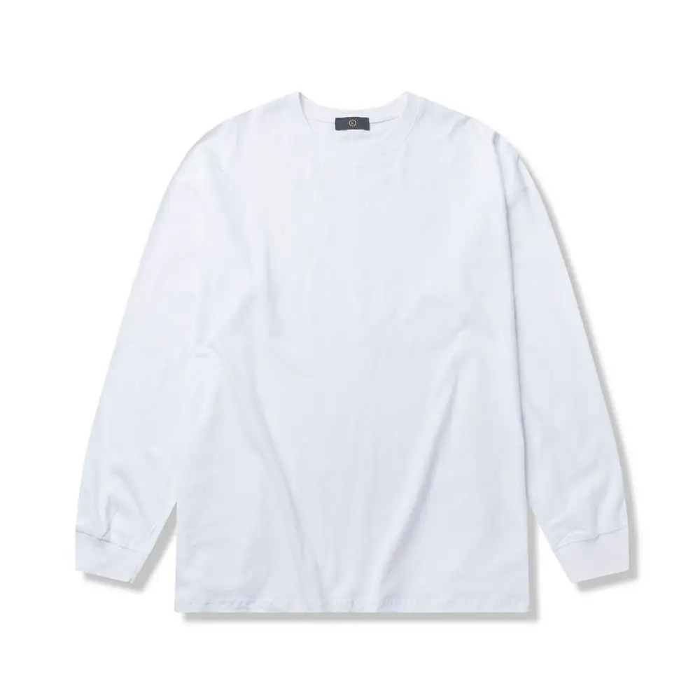 Unisex men women tee shirt 100%cotton no name long sleeve t shirt with whole color