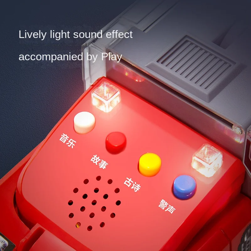 Engineering Construction Truck Simulation Fire Engine Vehicle City Transport Kids Die cast Model Toys Set Alloy Pull Back Cars