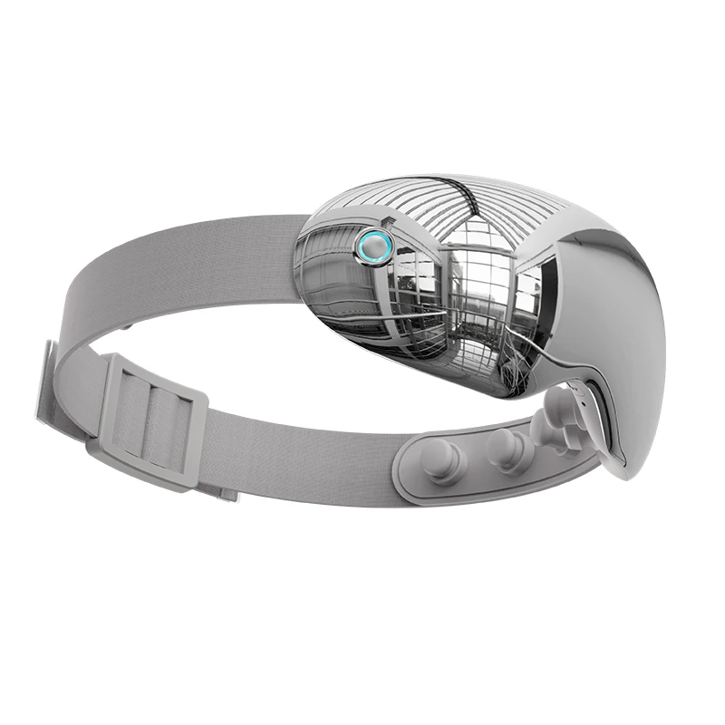 Sunchin Vibration Digital Hot Eye Massager With Heat Compress Visible Eye Care Mask With Music